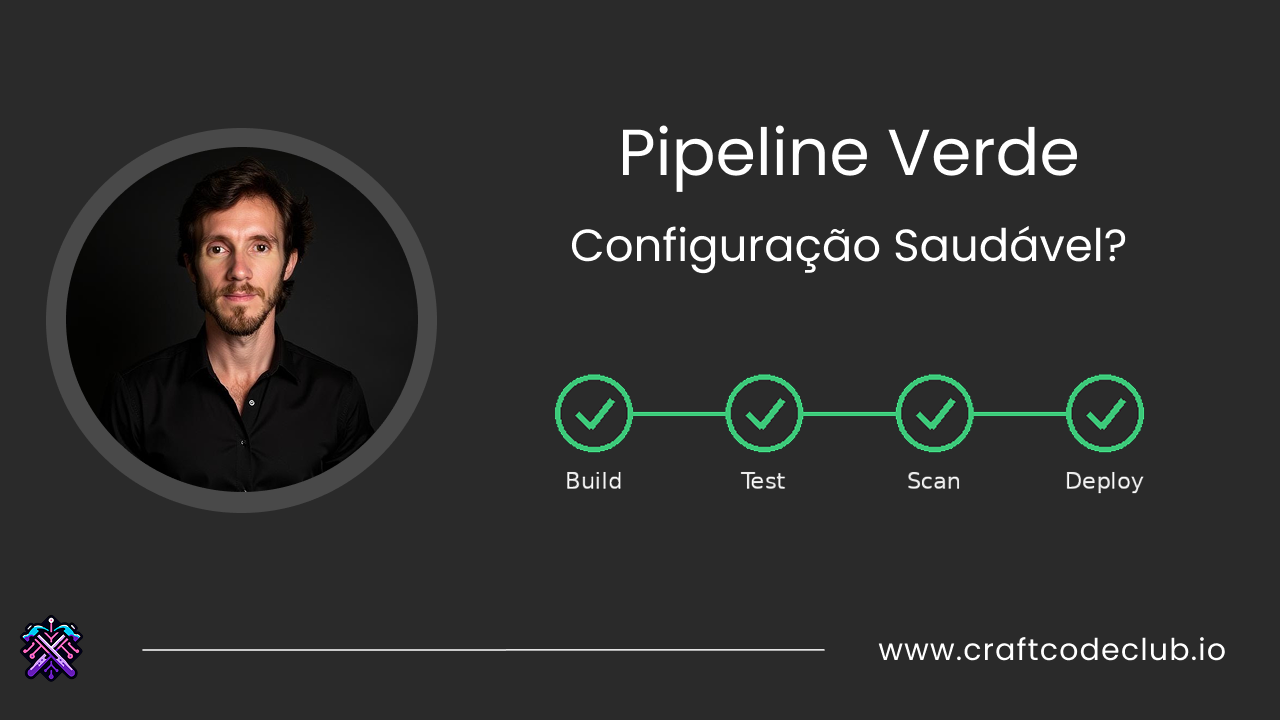 Banner para Pipeline Verde, Configuração saudável?